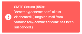 cPanel'de saatlik mail gönderim limitine takılan e-posta adresi kısıtlanır. cPanel'de kısıtlanmış e-posta hesabı nasıl aktif edilir?